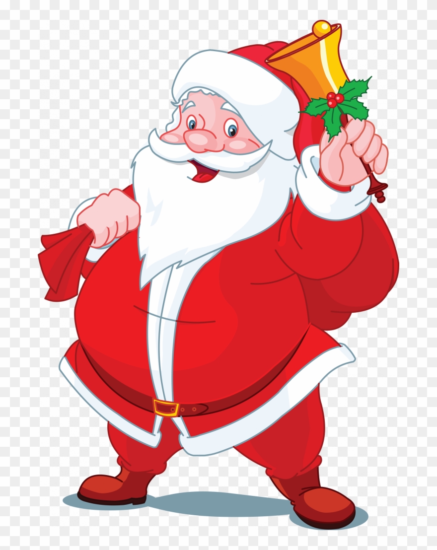 Cartoon Santa Hat Png - Some Pictures Of Santa Claus Clipart