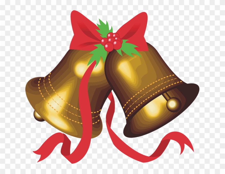 Christmas Bell - Transparent Background Christmas Bell Png Clipart