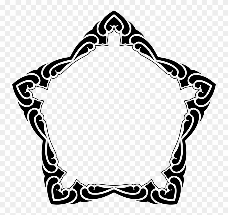Decorative Arts Borders And Frames Decorative Borders - Clip Art - Png Download