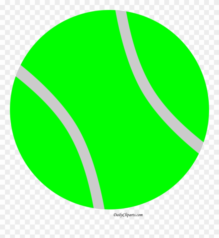 Tennis Clipart Border - Green Egg Clipart - Png Download