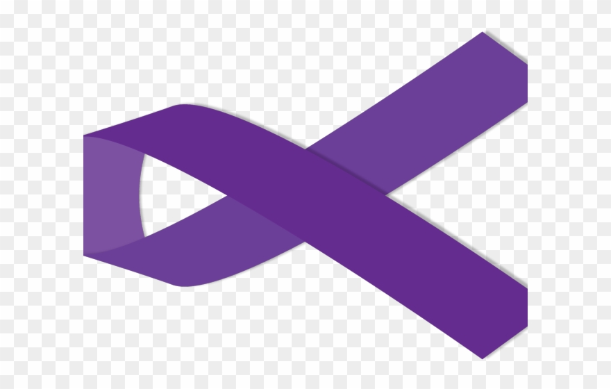 Ribbon Clipart Relay For Life - Pancreatic Cancer Ribbon Transparent - Png Download