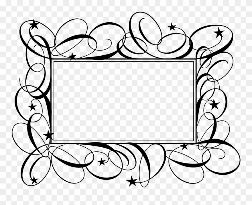 19 Swirl Frame Image Freeuse Huge Freebie For - Swirl Frame Clipart