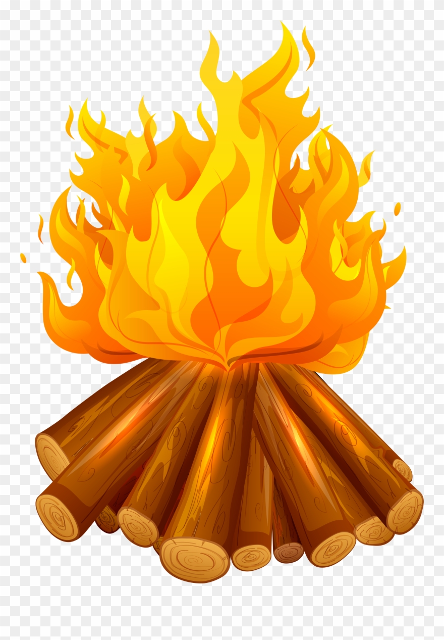 Clipart Fire Computer - Lohri Png Transparent Png
