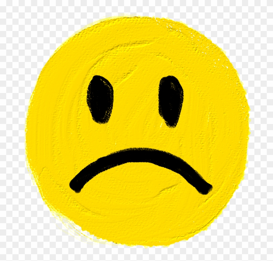 Sad Clipart Emotion - Smiley - Png Download