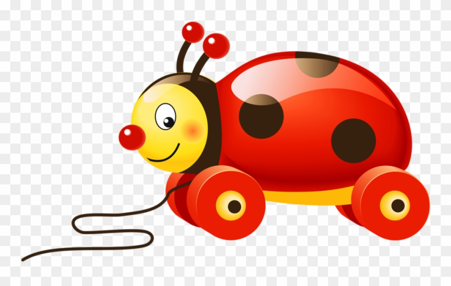 Ꮮɑđу Íŋ Ꮢєđ Ladybug Picnic, Baby Ladybug, Caterpillar, - Clipart Baby Toys Photo Png Transparent Png