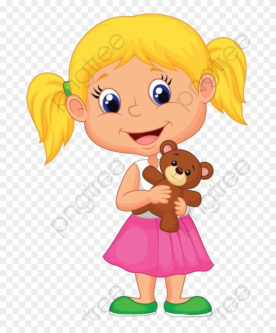 A Smiling Laugh - Cartoon Kids Clipart