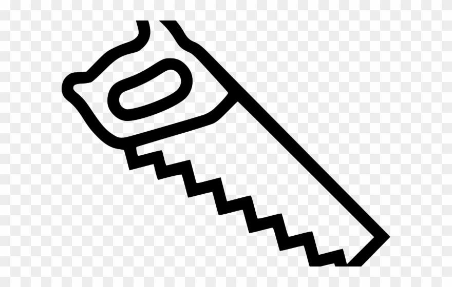 Hand Saw Clipart Svg Vector Hand Saw Png Transparent Png (4853318