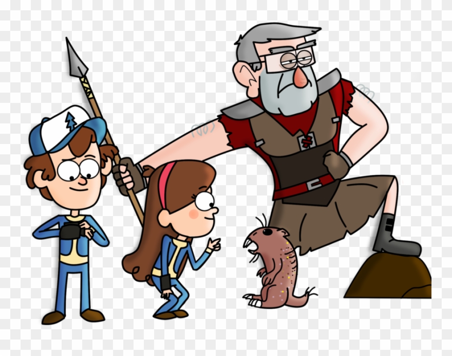 Gravity Falls,фэндомы,gf Персонажи,gf Арт,gf Art,dipper - Steven Universe Fallout Crossover Clipart