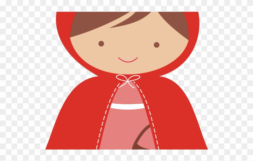 Red Riding Hood Clipart Goldilocks And Three Bears - Chapeuzinho Vermelho Facil De Desenhar - Png Download