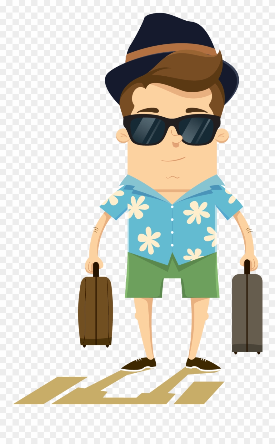 Summer People Travel Up To Vector Vecteur - Up People Vector Png Clipart