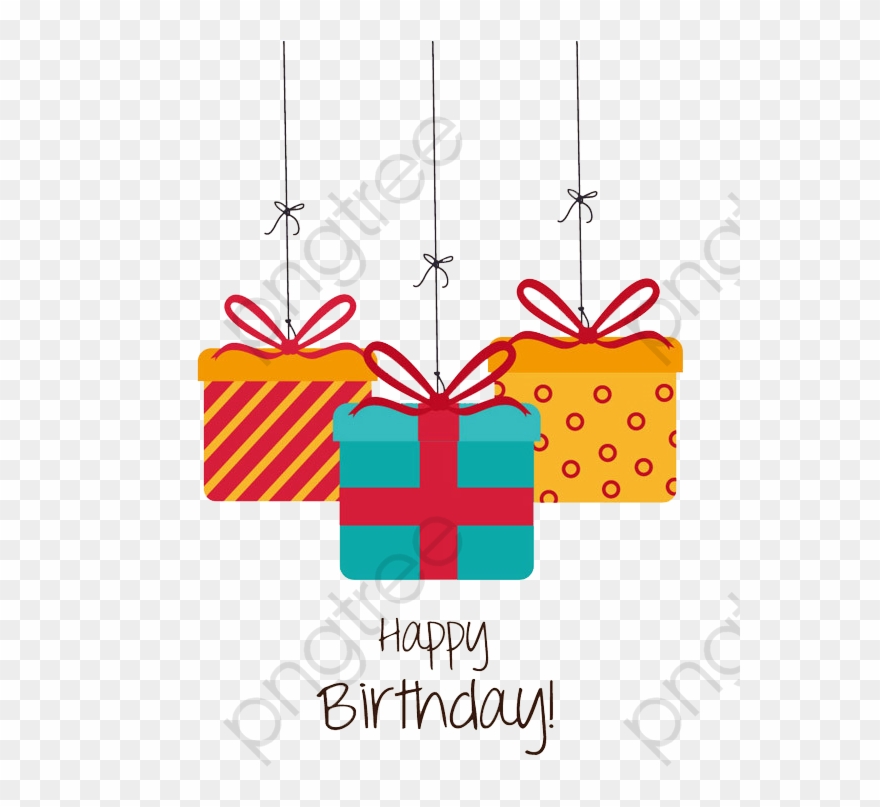 Happy Birthday Birthday Gift Gift Clipart Happy Birthday - Gift Happy Birthday Png Transparent Png