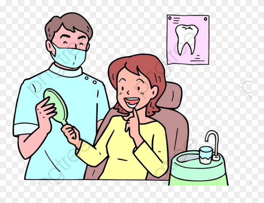 Dentist With Oral - 歯科 Clipart