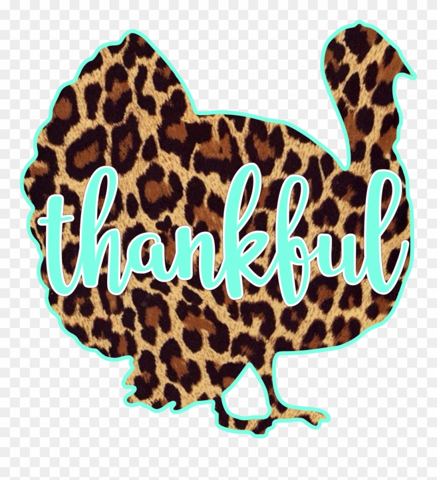 Thankful Png - Thankfulturkey - Leopard Print Iphone X Case Clipart