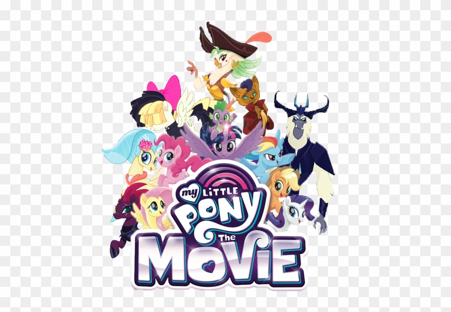 Review My Little Pony - My Little Pony The Movie Logo Clipart