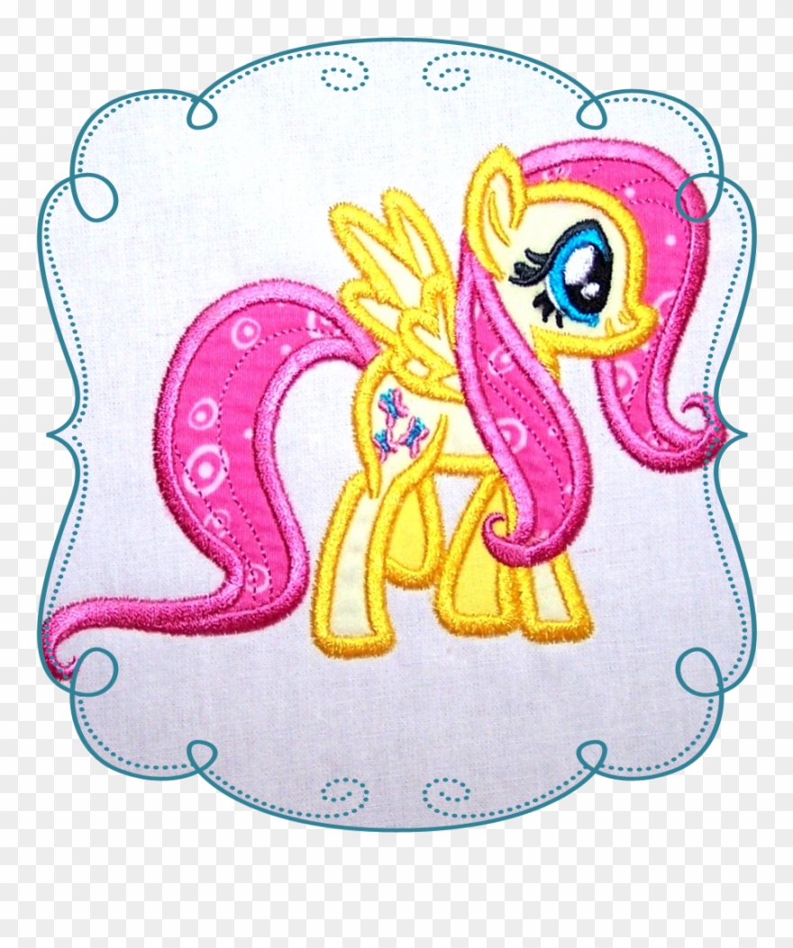 Flutterbye - Embroidery Clipart