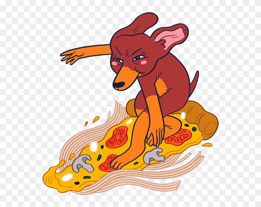 Dachshund Jones Messages Sticker-8 - Illustration Clipart