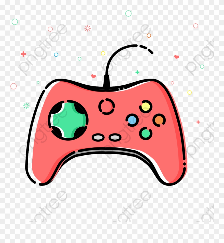 The Console Cartoon - Video Game Console Png Icon Clipart