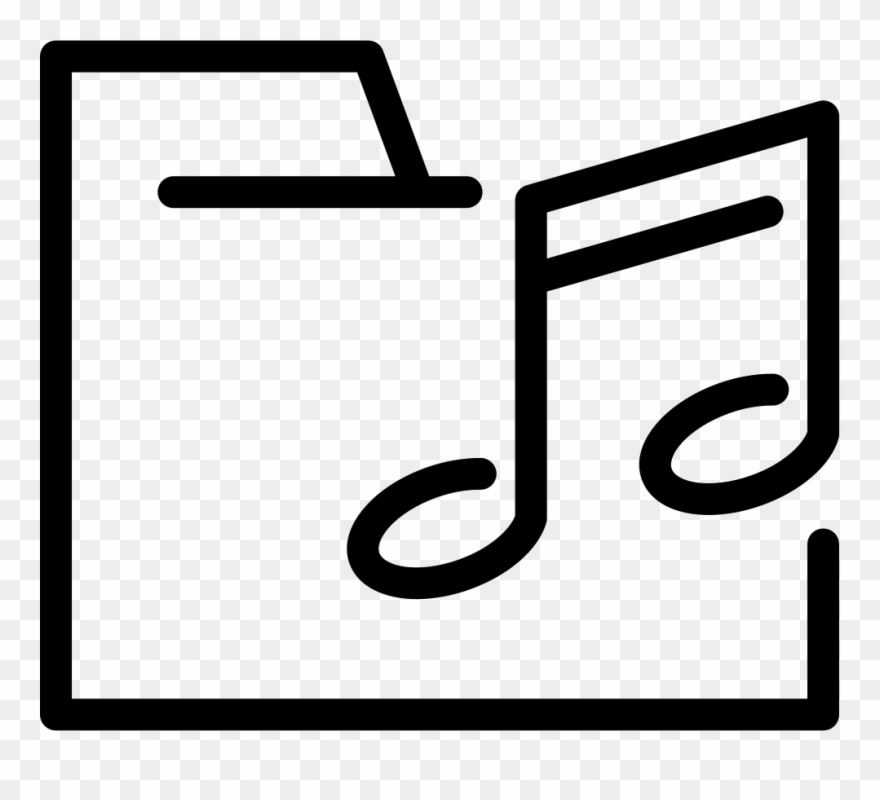 Music Folder Comments Clipart