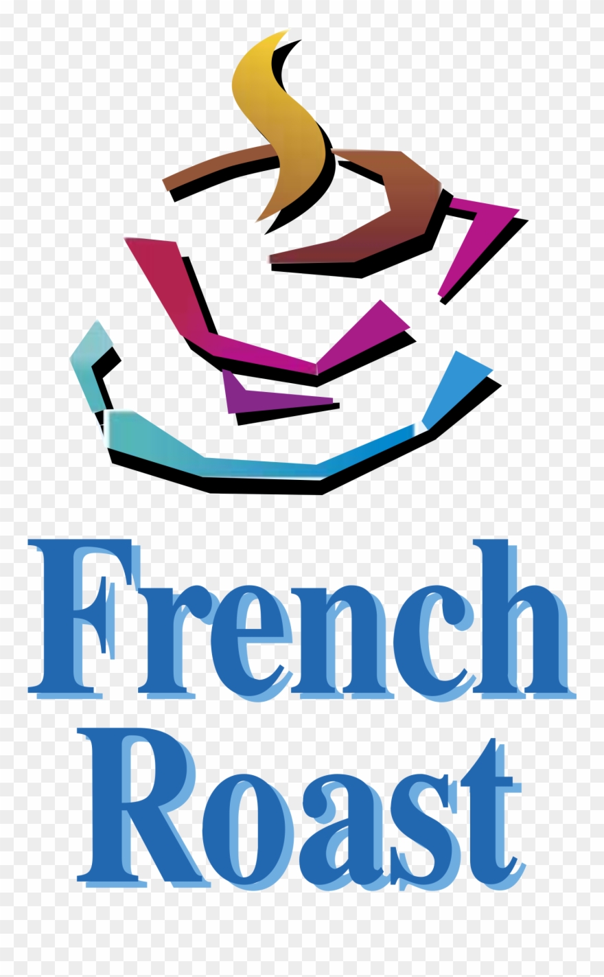 French Roast Logo Png Transparent Clipart