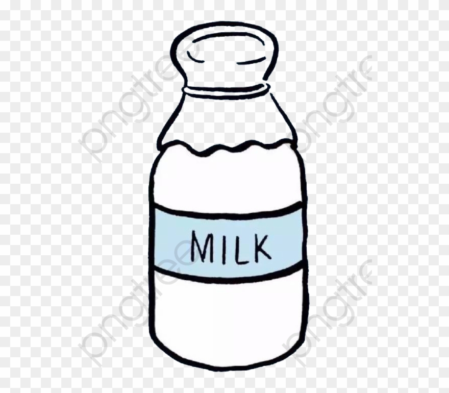 Bottle Clipart Milk - Clipart Milk Bottle Png Transparent Png