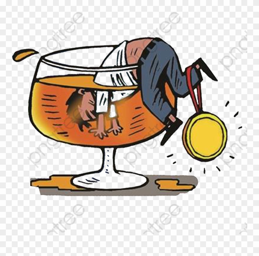 Drink Clipart Smoking - Prevencion Del Alcoholismo Animado - Png Download