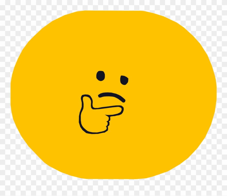 High Quality Giant Thinking Blob In A Text Bubble - Circle Clipart