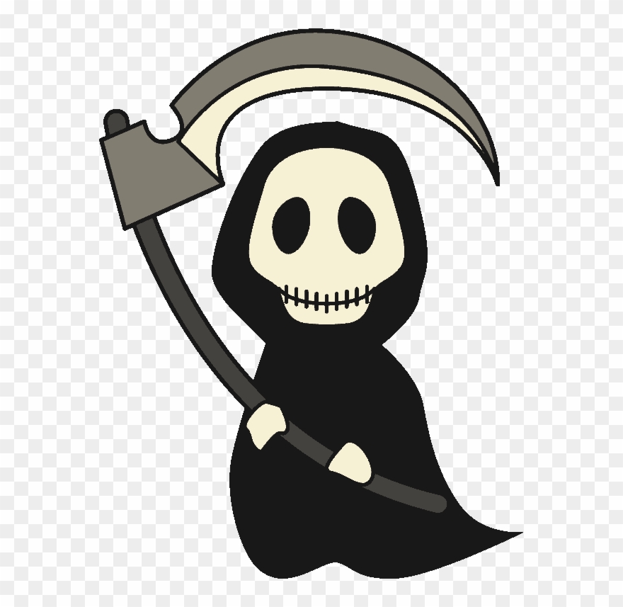 Grim Reaper Png - ハロウィン 死神 フリー イラスト Clipart