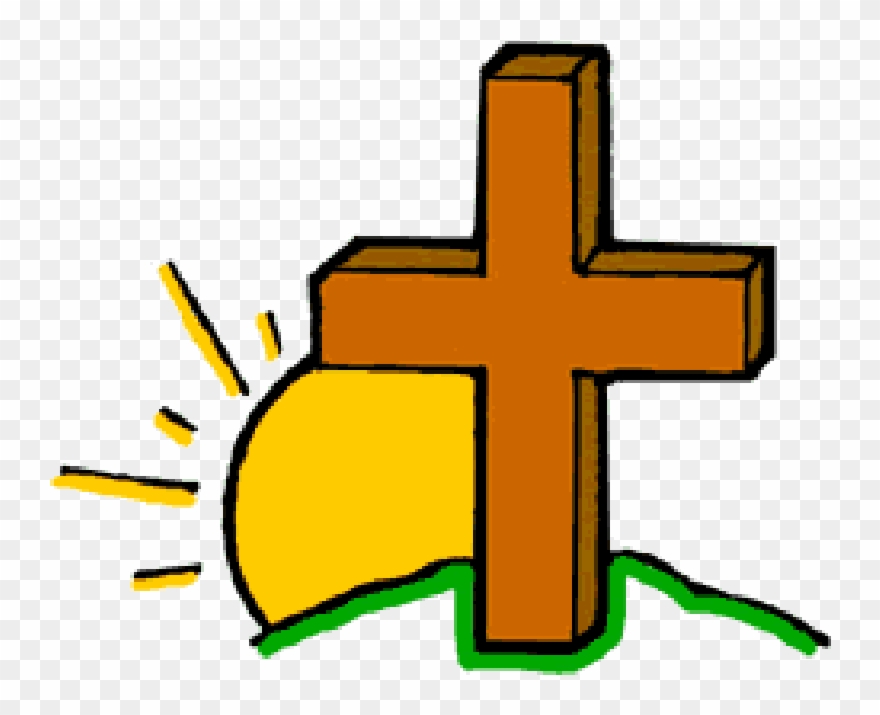 Cross Easter Clipart - Christian Clipart - Png Download