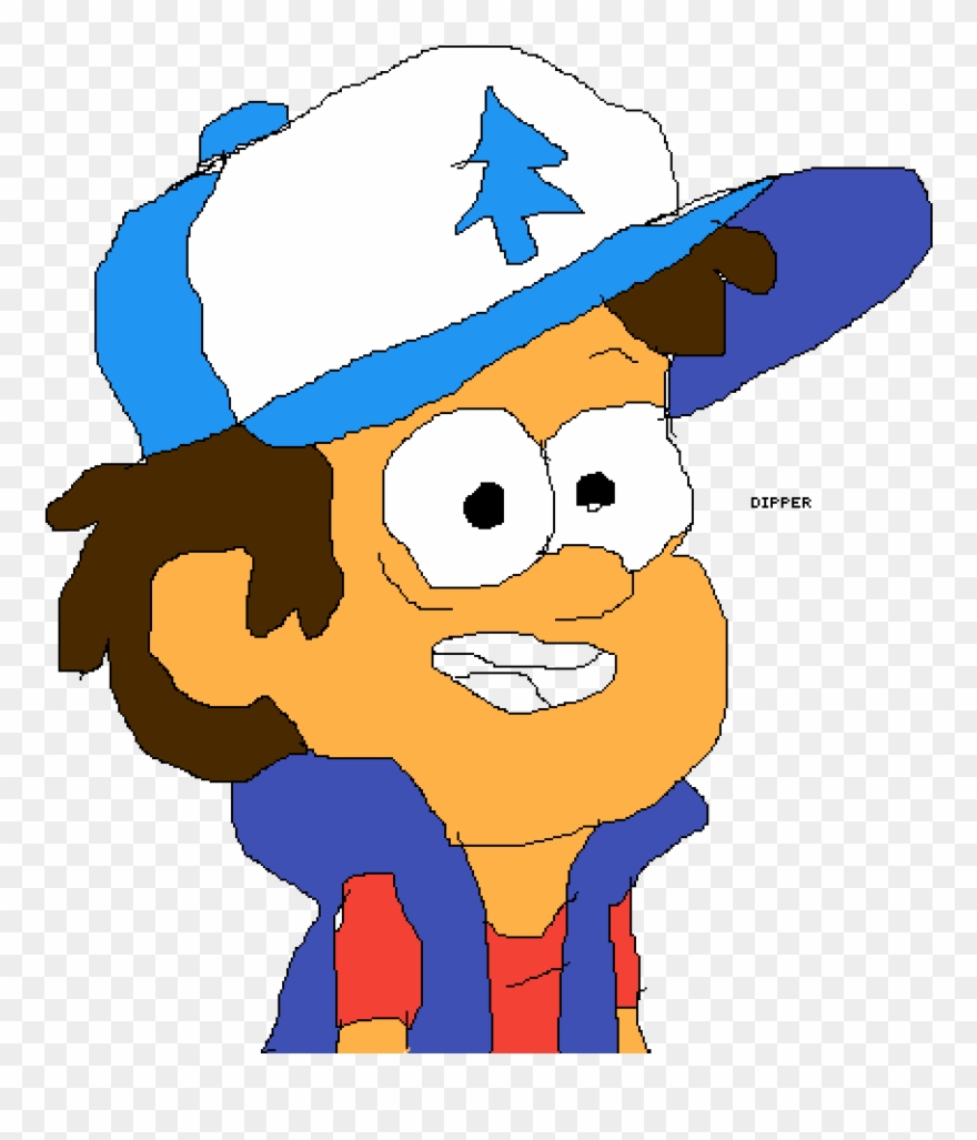 Dipper From Gravity Falls - Disney Channel Characters Animated Clipart