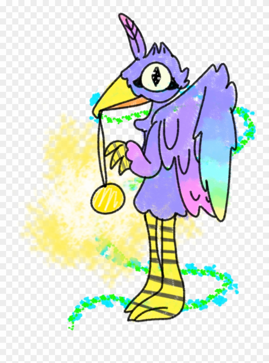 Birb Babbbbeeyyyy He Collecting Them Shineyss This - Cartoon Clipart