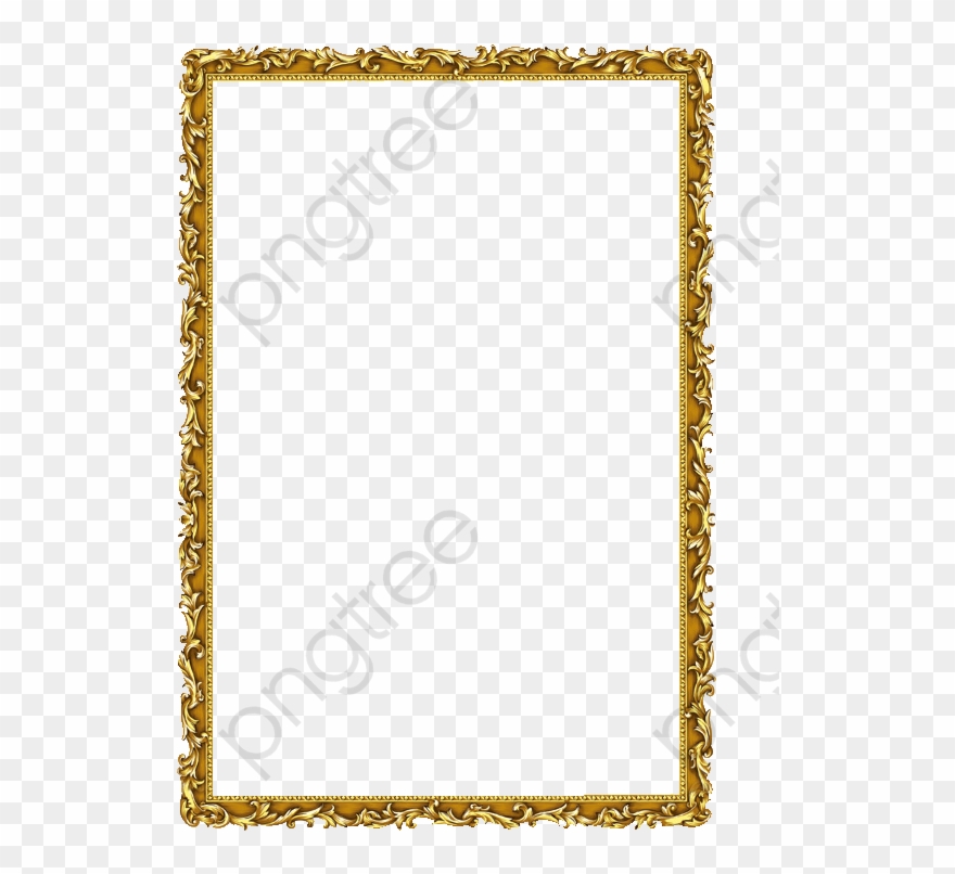 Gold Border Pattern - Certification Clipart