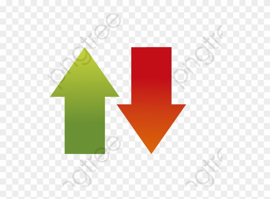 Vector Cartoon Color And With Category - Up Down Arrow Png Clipart