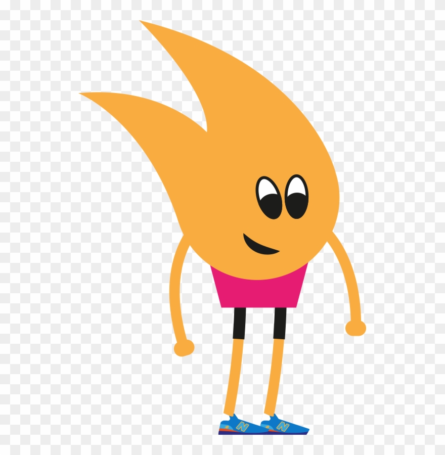 Go Run For Fun - Cartoon Clipart