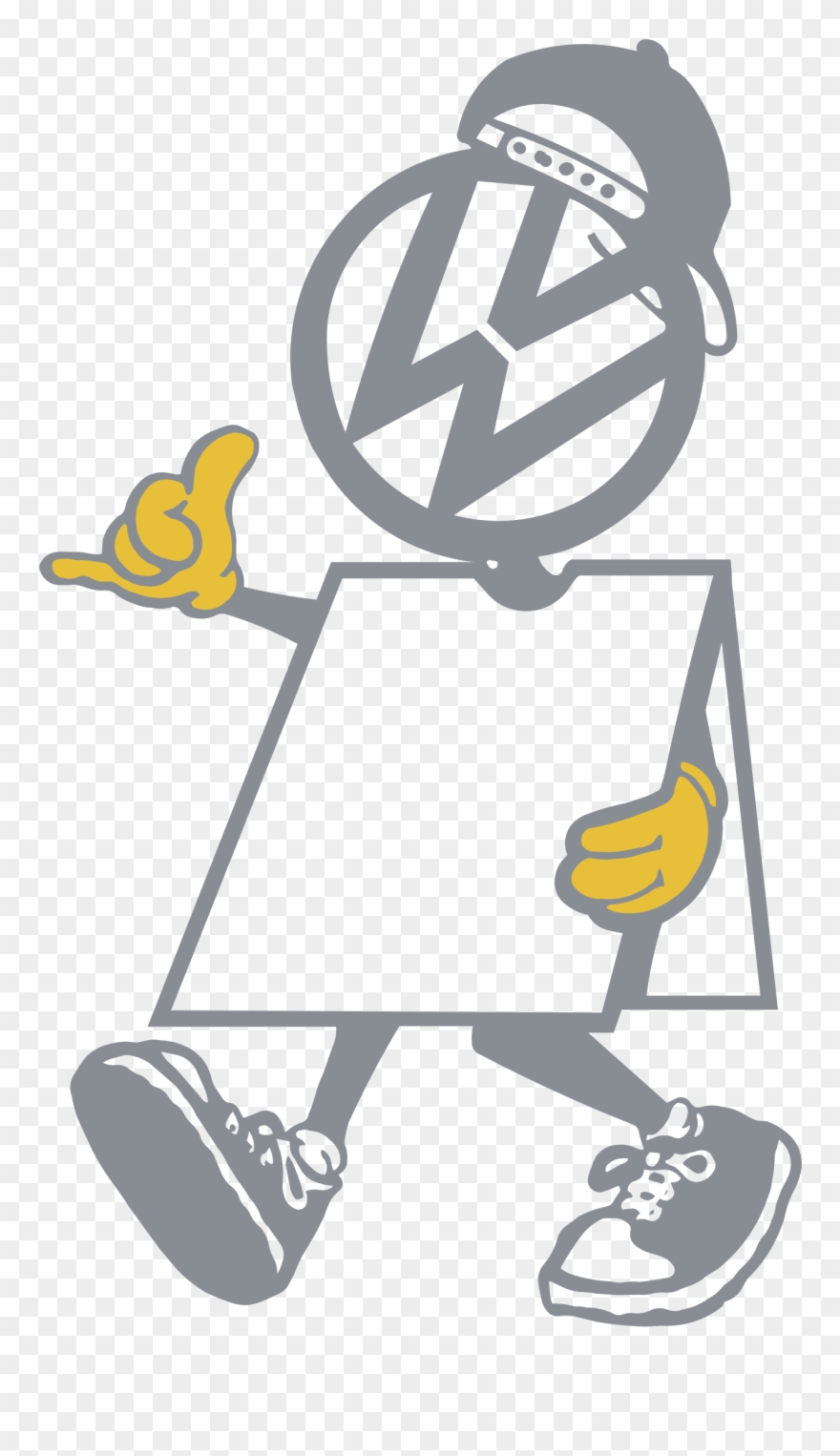 Volkswagen Promotion Logo Png Transparent - Love Volkswagen Clipart