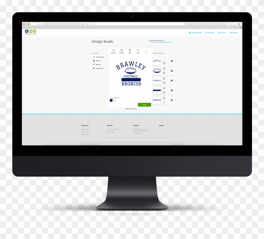 Use Our Online Designer To Create Custom Designs In - Web Design Clipart