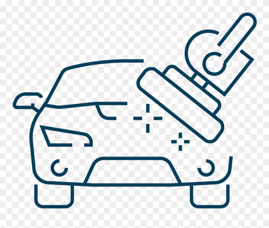 Car Wash Clipart Bubble - Замена Стекла Машины Вектор - Png Download