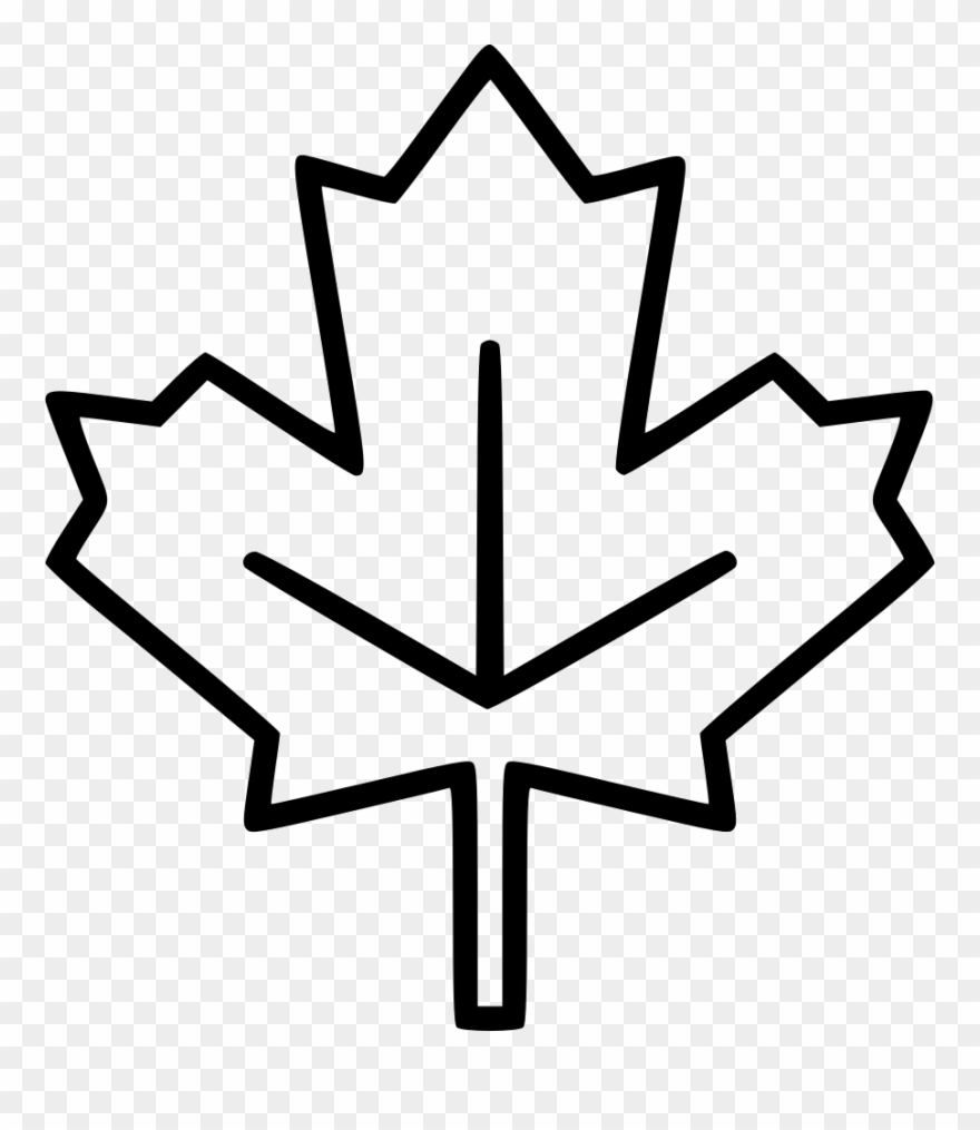 Maple Leaf Svg Png Icon Free Download - Maple Leaf Icon Svg Clipart