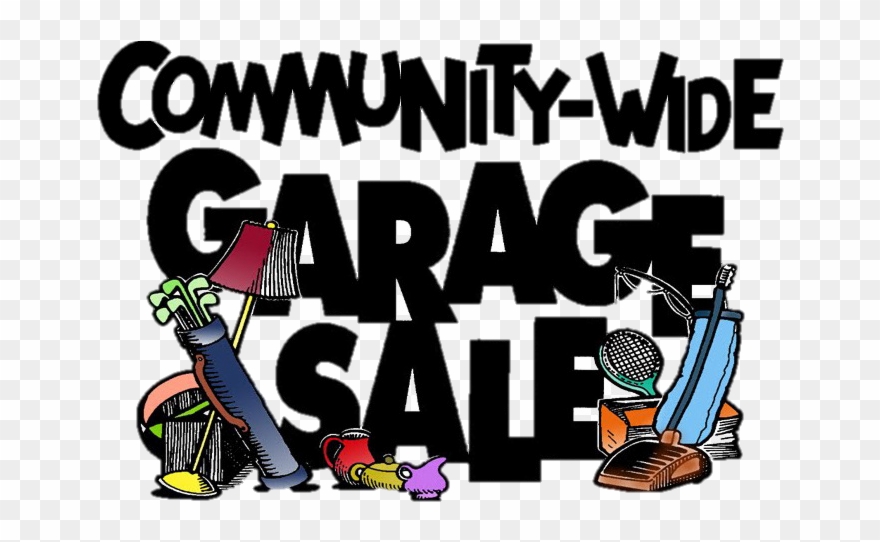 Community Garage Sale - Community Garage Sale Clip Art Free - Png Download