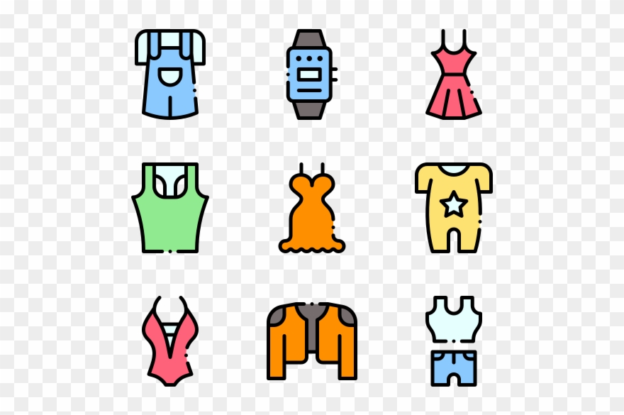 Summer Clothing Clipart