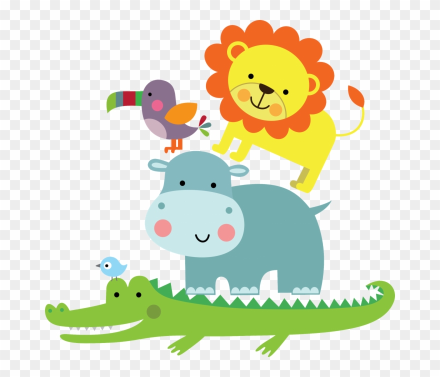 Jacare Safari Png - Desenho De Animais De Safari Clipart