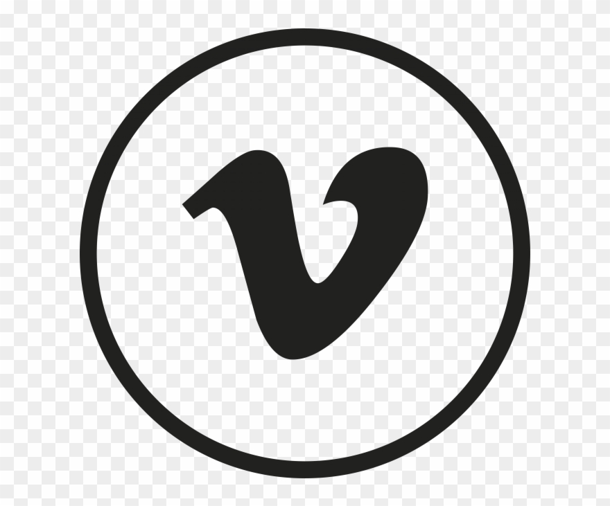 Social Media Icon - Vimeo Clipart