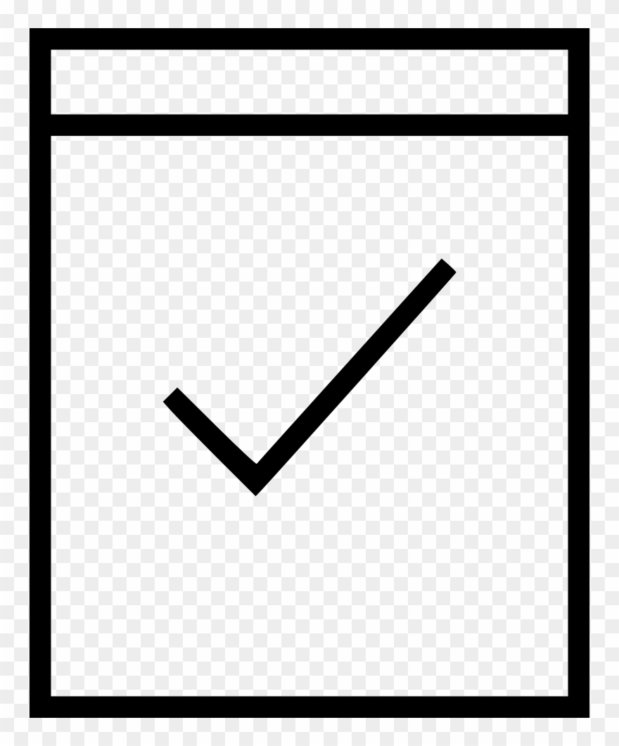 Svg Checkmark Half Clipart