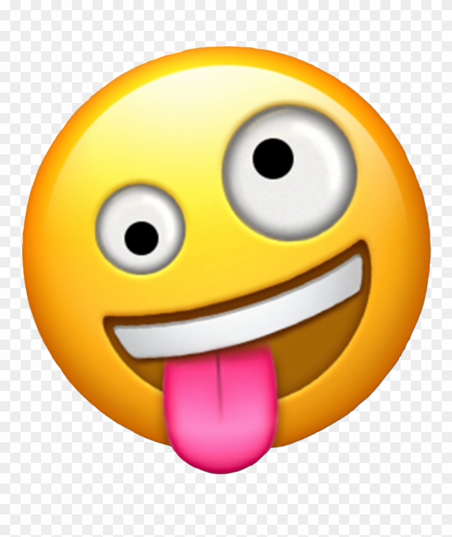 #emoji #silly #art #interesting #fun #freetoedit - New Crazy Face Emoji Clipart