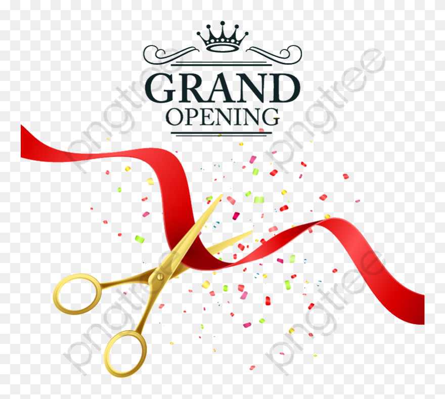 Celebrate Clipart Grand Opening - Inauguration Clipart - Png Download