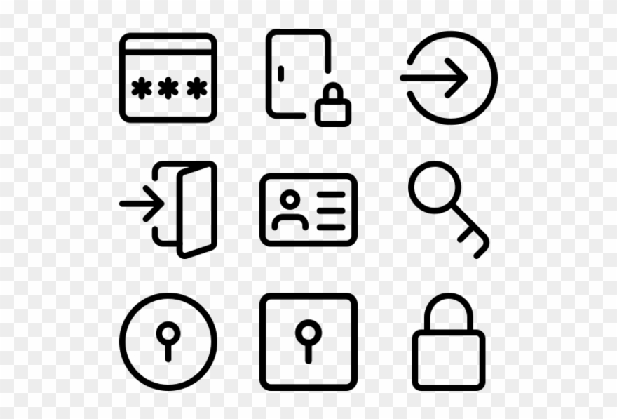 Login - Calendar Line Vector Png Clipart