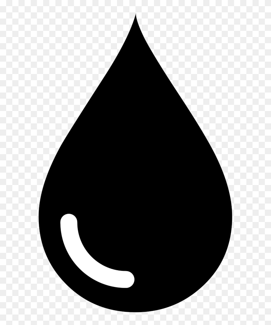 Download Water Drop Clipart Black And White Transparent Png Black And