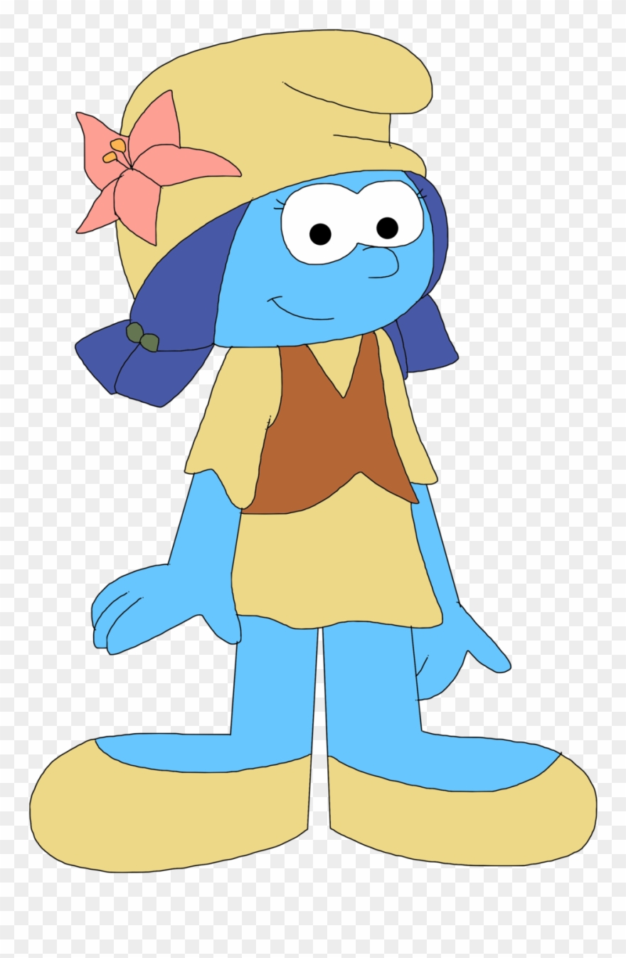 Marcospower1996 Unnamed Female Smurf From Lost Village - Smurfs Lost Village Stormy Clipart