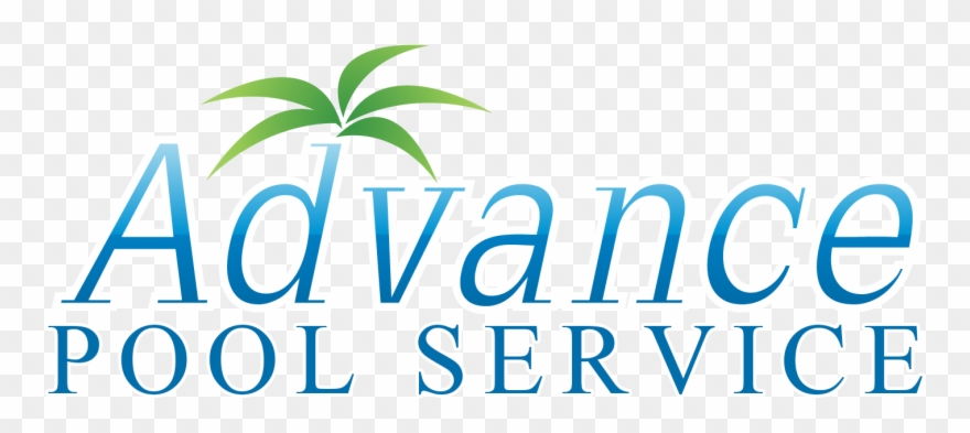 Advance Pool Service Logo Clipart