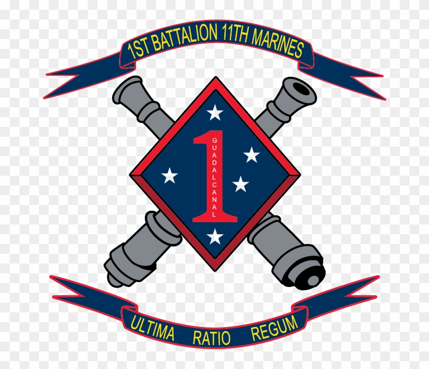 1st Battalion 11th Marine - 1st Battalion 11th Marines Clipart