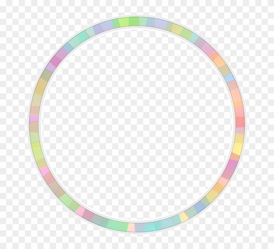 Frame, Circle, Color, Decorative, Border, Round - Circle Clipart